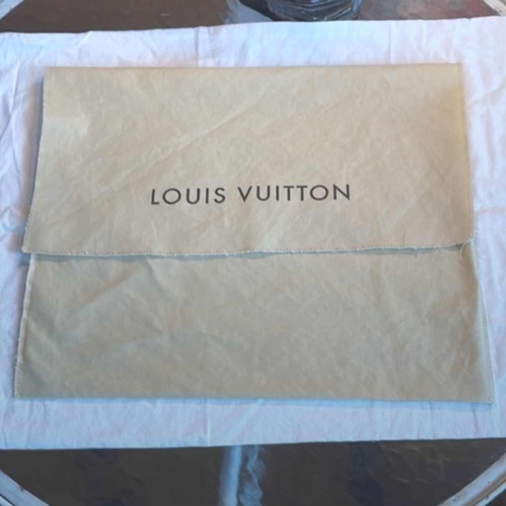 Louis Vuitton Dust Bag  14” x 18” made in Italy